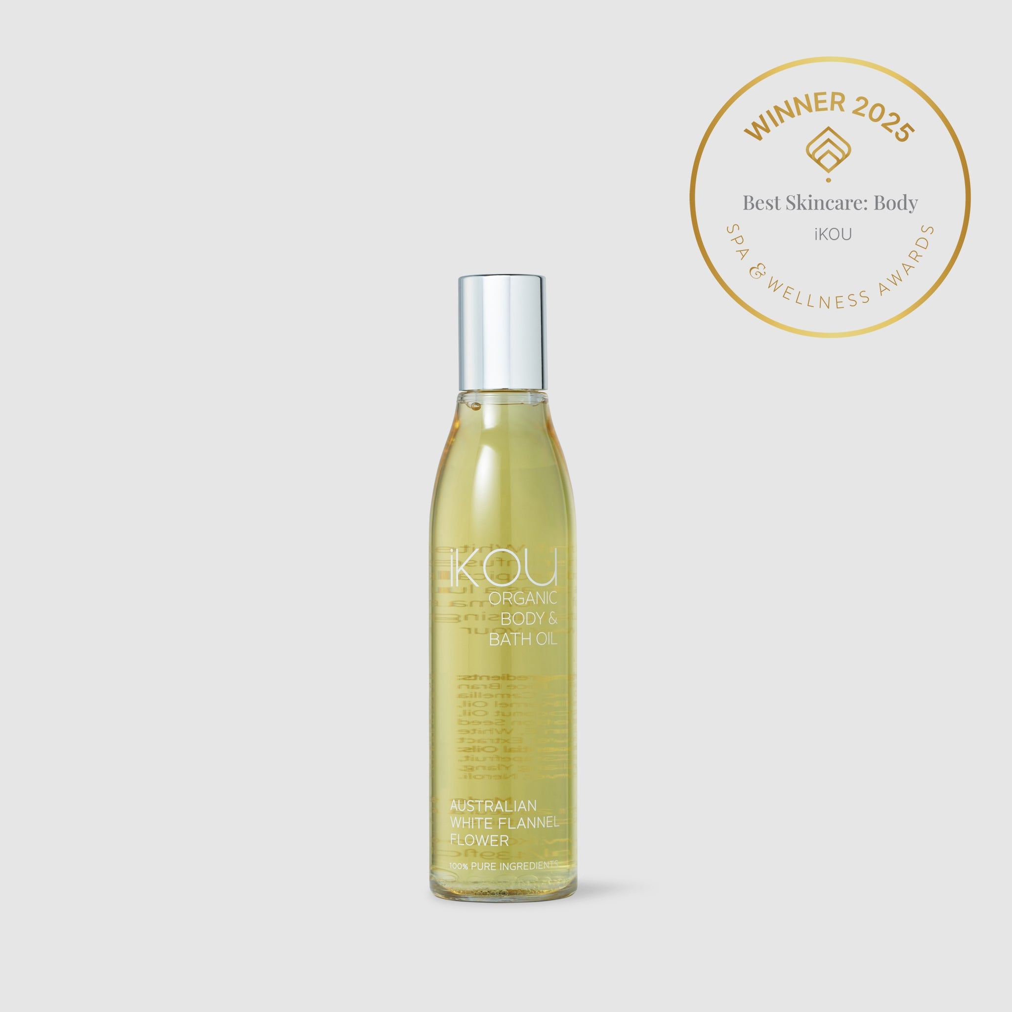 Australian White Flannel Flower Organic Body & Bath Oil